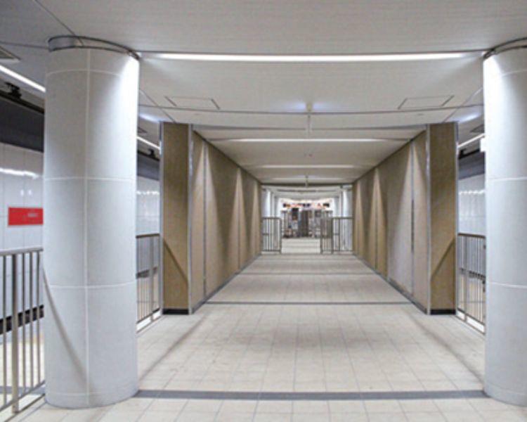 新御徒町駅ホーム延伸部分