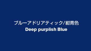 ブルーアドリアティック/紺青色　Deep purplish Blue